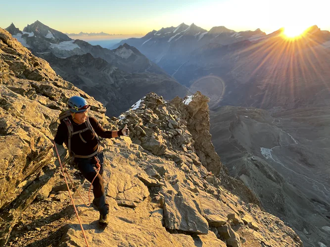 Ascenso de 2 días al Matterhorn para escaladores avanzados vía Arista Hörnli