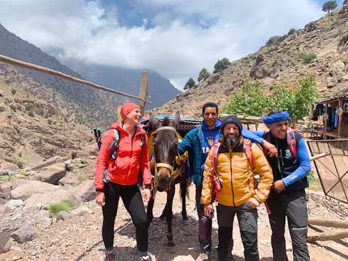 Monte Toubkal, trekking de 3 días en Marruecos