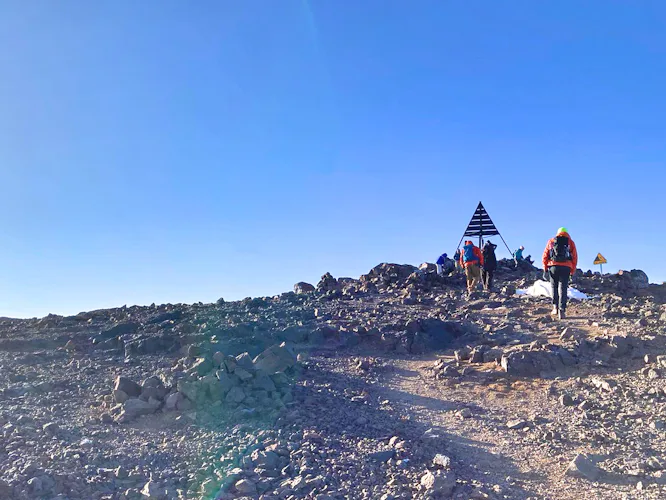 Climbing Mount Toubkal