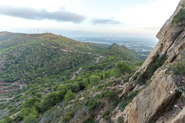 Rock climbing near Valencia