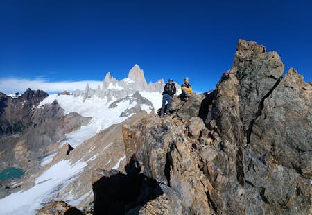 Ascend Cerro Madsen in El Chalten, Argentina