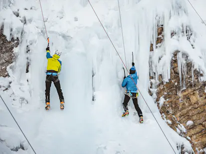 Basic ice climbing course in Adelboden, Switzerland