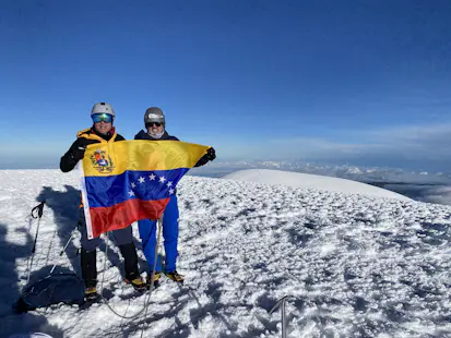 Ascent to Chimborazo in Ecuador