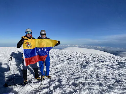 Ascenso al Chimborazo en Ecuador