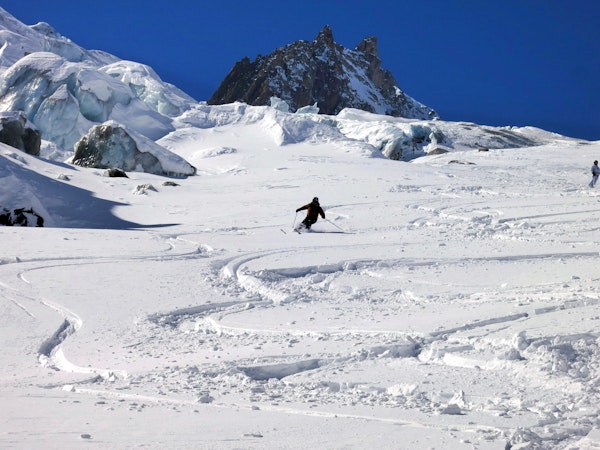 Vallée Blanche backcountry ski