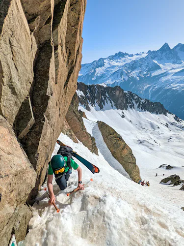 Mont Blanc ski touring