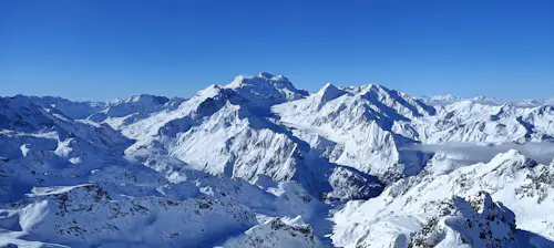 Freeride skiing in Verbier 