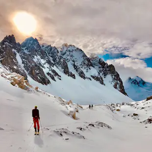 Guided ski touring around Val d’Isère