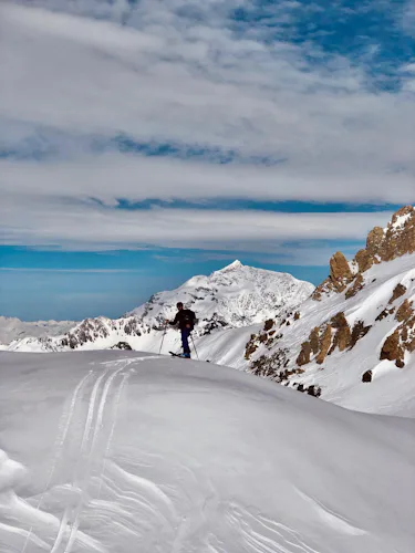 Esquí de travesía guiado alrededor de Val d’Isère