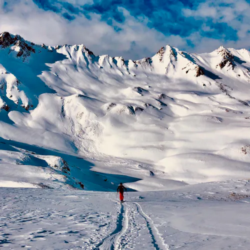 Esquí de travesía guiado alrededor de Val d’Isère