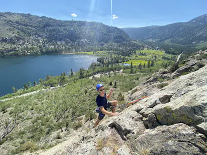 Rock Climbing in June Lake, California