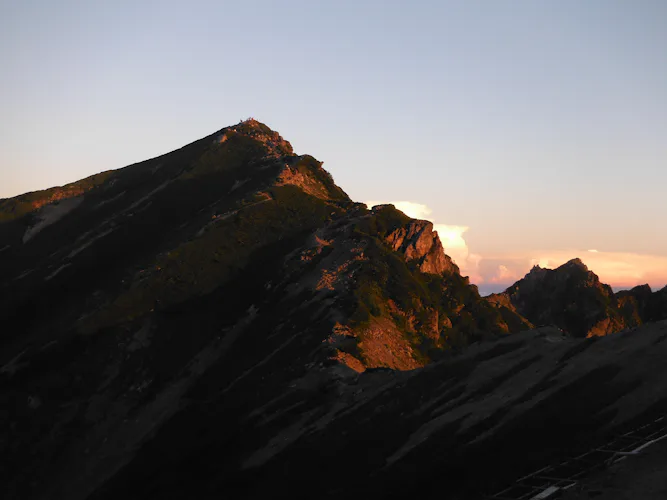 Mt Karamatsu sunset