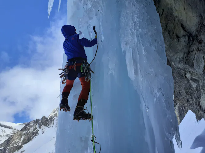 Ice Climbing in the Pyreenes