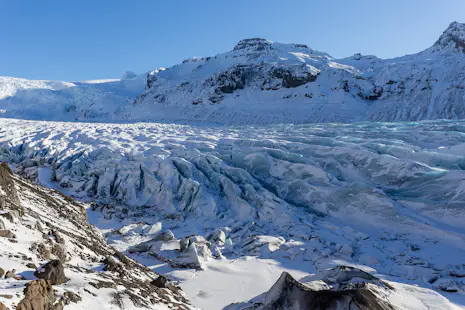 Guided Group hike across Hrútsfjallstindar peaks