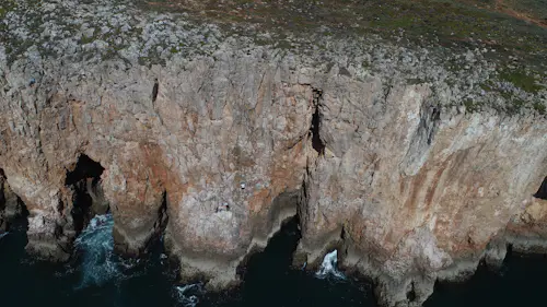 Half-day Rock Climbing for intermediate climbers in Sagres, Portugal