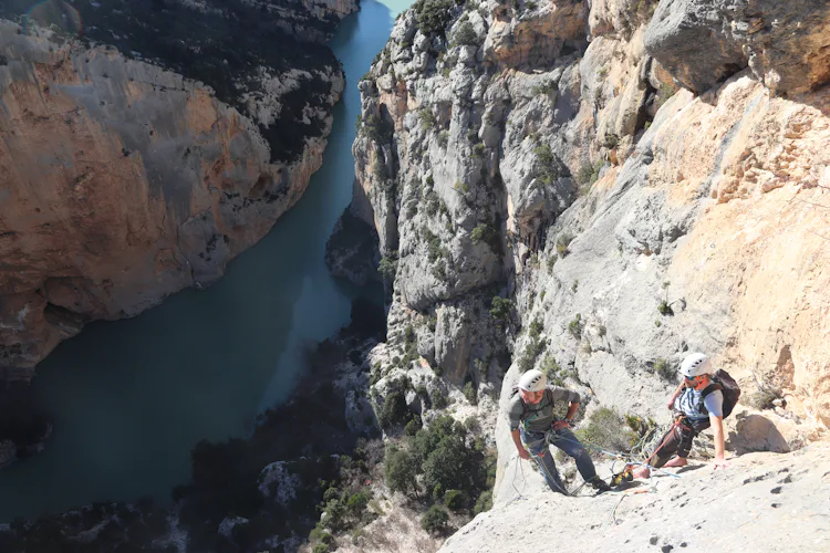 Rock Climbing in the Verdon Gorges