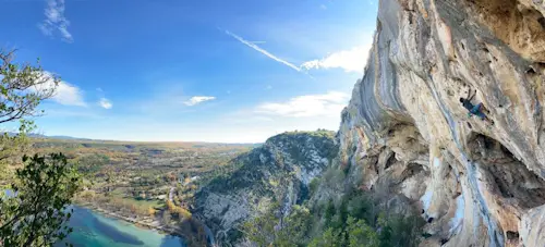Multi-pitch Course in the Verdon Gorges