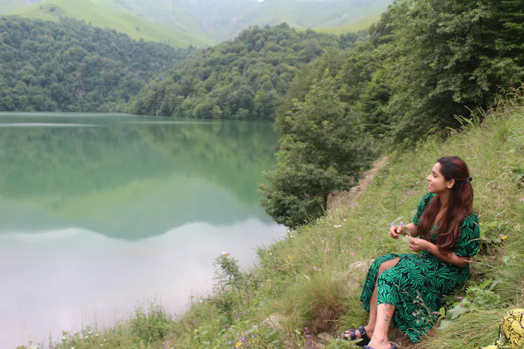 1 day Khanbulan lake in Hirkan National Park hiking trip