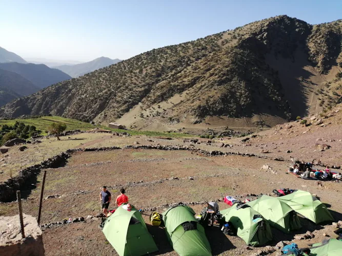 Pueblos bereberes y Trekking en el Monte M'Goun en Marruecos