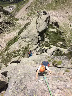 Multi-pitch rock climbing in the Chamonix Valley: Plan de l’Aiguille, Aiguilles Rouges