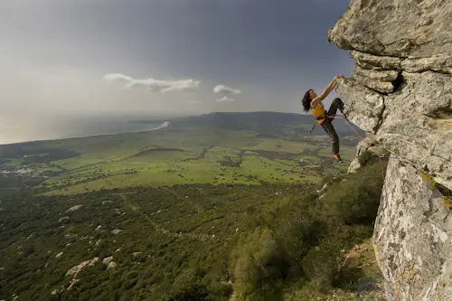 Rock Climbing in Tarifa, Southern Spain