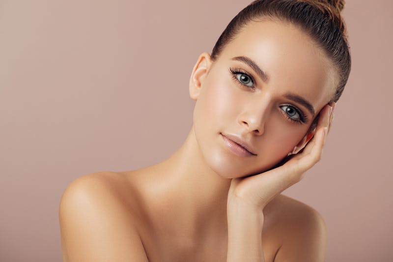 Pretty Women With Radiant Skin