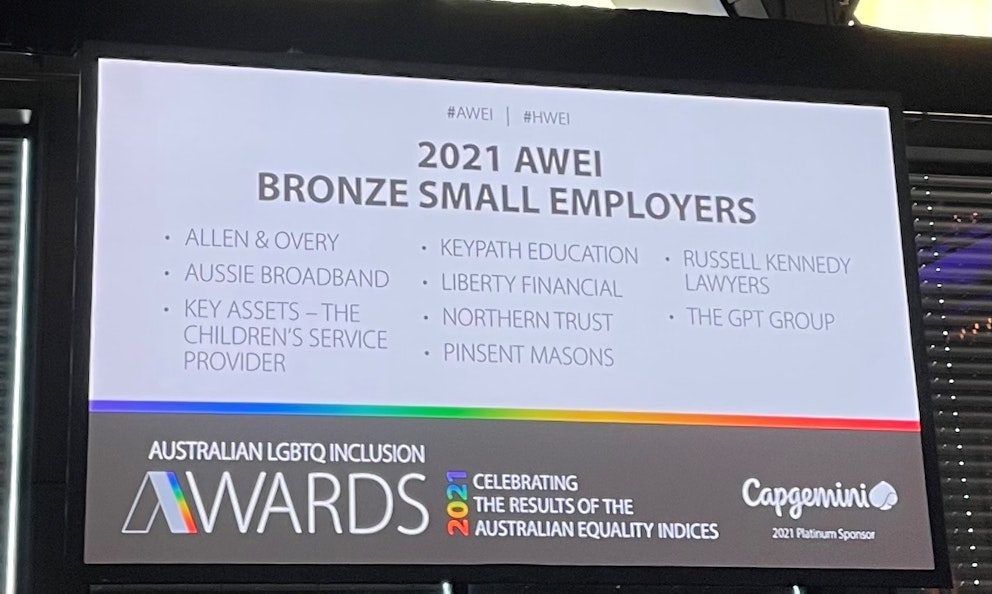 2021 Australian LGBTQ+ Inclusion Awards