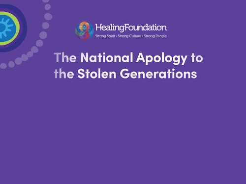 February 13 marks the anniversary of the National Apology to the Stolen Generations.