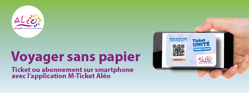 Voyagez sans papier avec votre M-Ticket sur smartphone