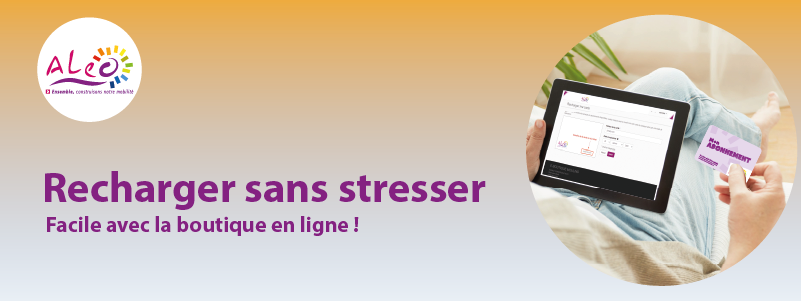 Rechargez sans stresser avec la boutique en ligne