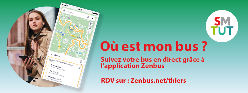 Suivez votre bus en direct grâce à l'application zenbus