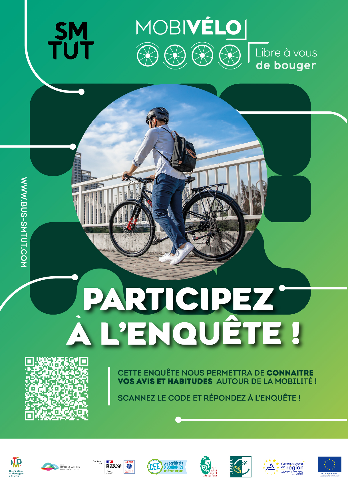 Enquête mobivélo, participez à l'enquête