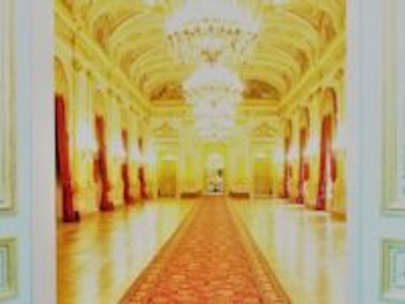 royal hall within a castle