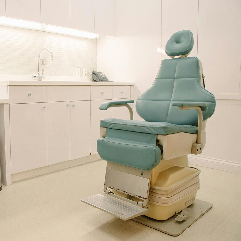 Dr. Olivia Hutchinson's consultation room in Upper East Side
