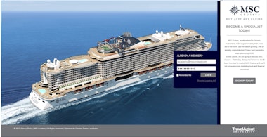 travel agent msc cruises