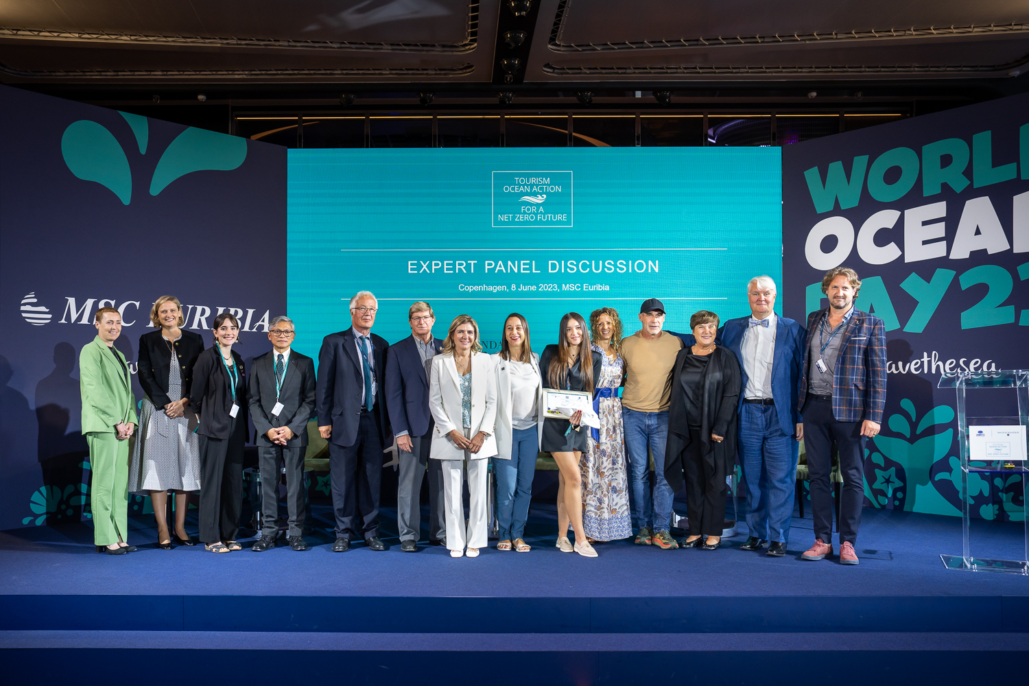 UNWTO And MSC Foundation Look To Net-Zero Future On World Ocean Day (Image at LateCruiseNews.com - June 2023)