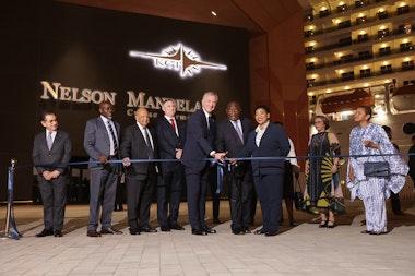 New Nelson Mandela Cruise Terminal Officially Inaugurated In Durban By President Ramaphosa (Image at LateCruiseNews.com - November 2023)