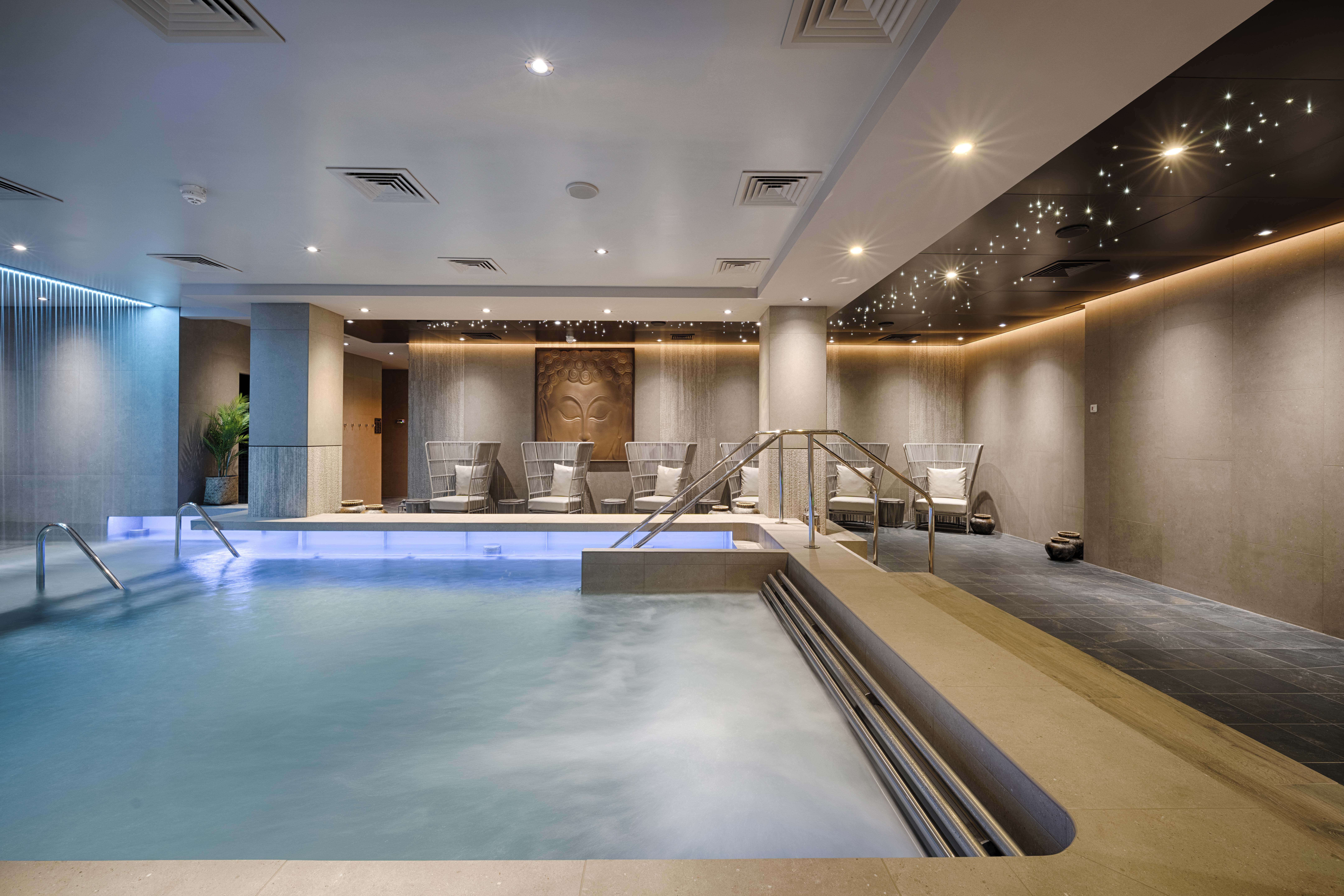MSC World Asia will bring an expanded wellness experience to the Mediterranean when she begins sailing in December 2026, with a redesigned MSC Aurea Spa offering panoramic ocean views, advanced treatments and personalized wellness services (Image at LateCruiseNews.com - August 2026)