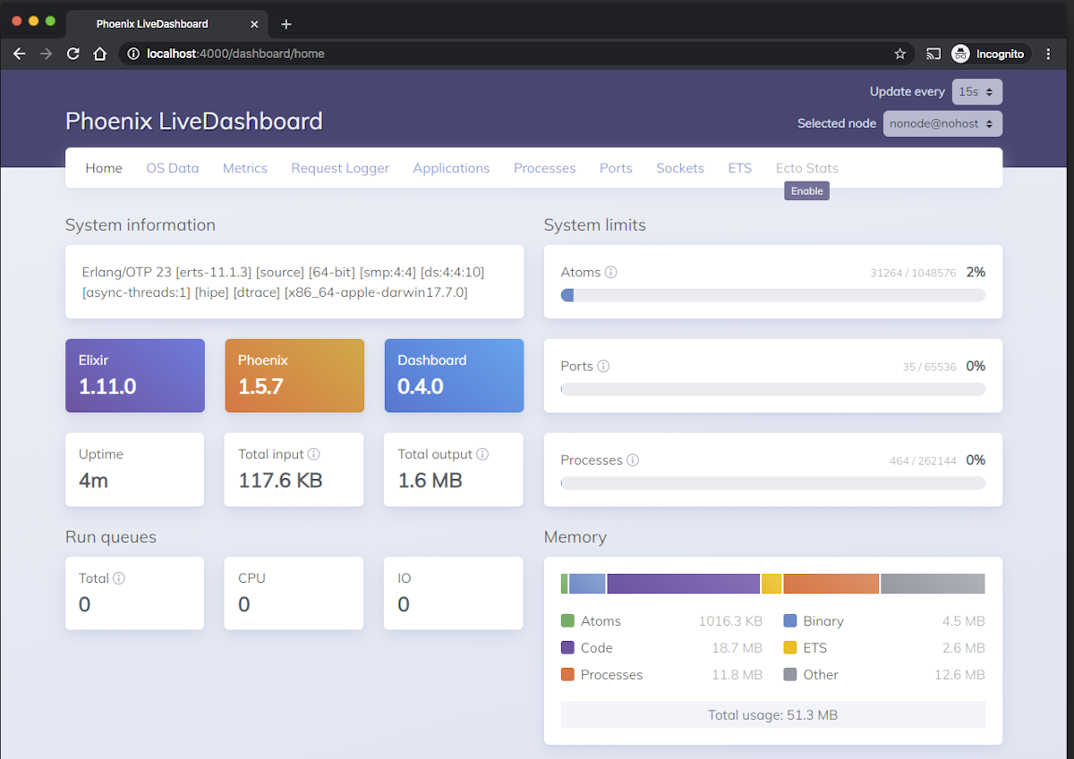Monitoring Phoenix LiveView performance — Alembic