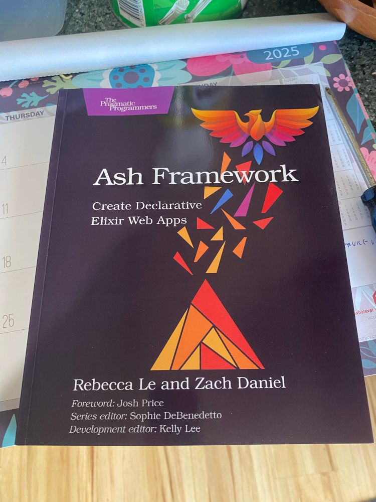 Ash Framework Book by Rebecca Le and Zach Daniel