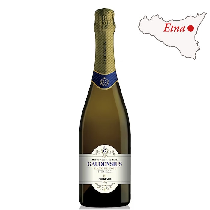 GAUDENSIUS Blanc de Noir - Spumante Metodo Classico ETNA DOC GAUDENSIUS Blanc de Noir - Spumante Metodo Classico ETNA DOC