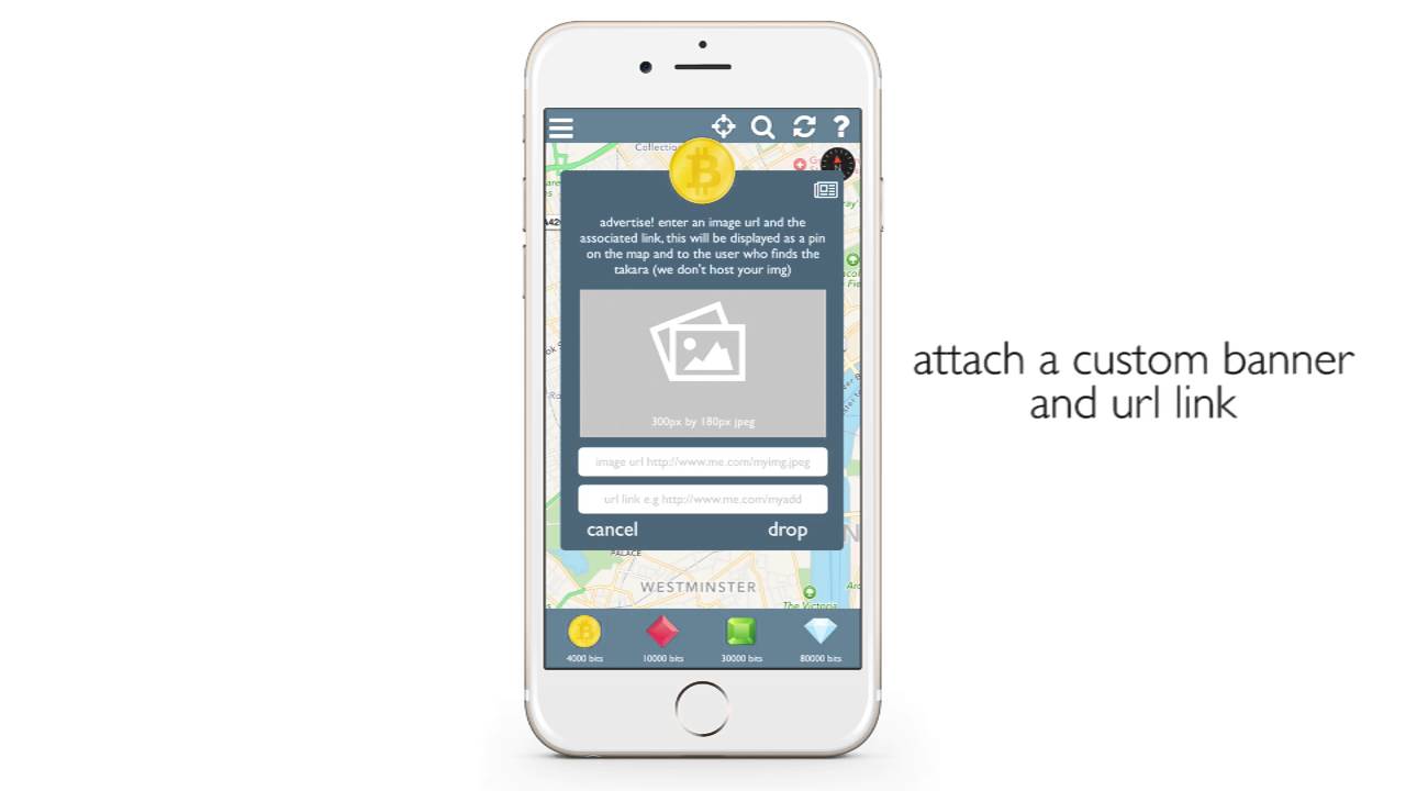 "Takara" Bitcoin Geocaching