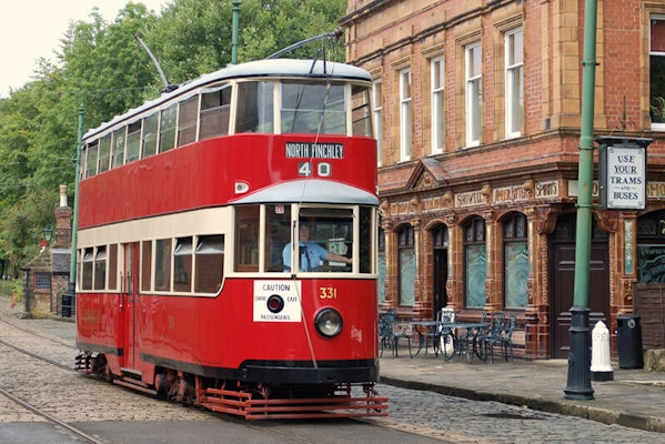 Crich Tramway Village dog walk