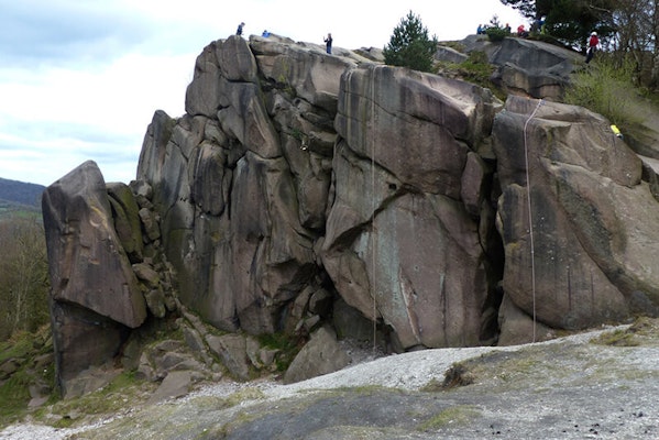 Black Rocks dog walk in Matlock