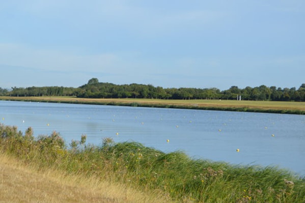 View of the lake, Dorney Lake dog walk, Windsor