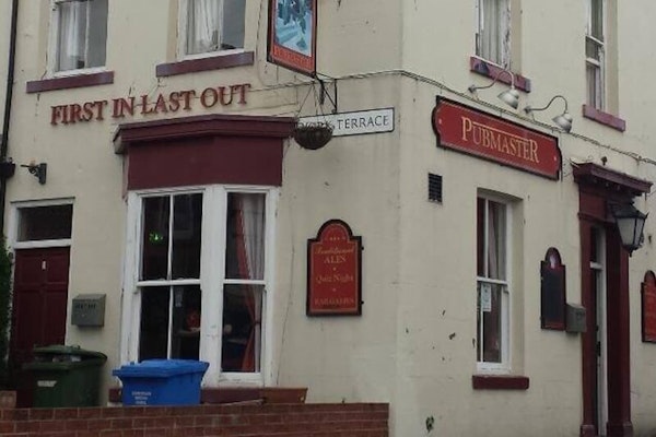 Whitby dog friendly pub First In Last Out