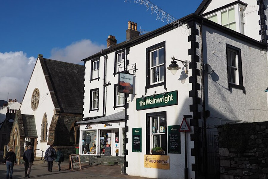 Keswick dog friendly pub Wainwright