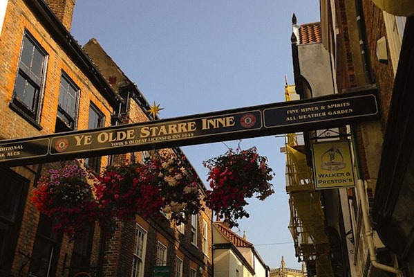 York dog friendly pub Ye Olde Starre Inne