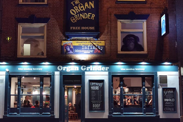 Nottingham dog friendly pubs Organ Grinder
