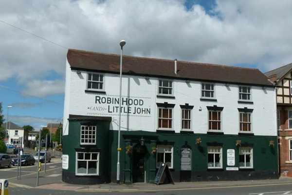 Nottingham dog friendly pubs Robin Hood